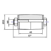 Дисклудер АКВАСТОП Д-25/40 А2-Л63
